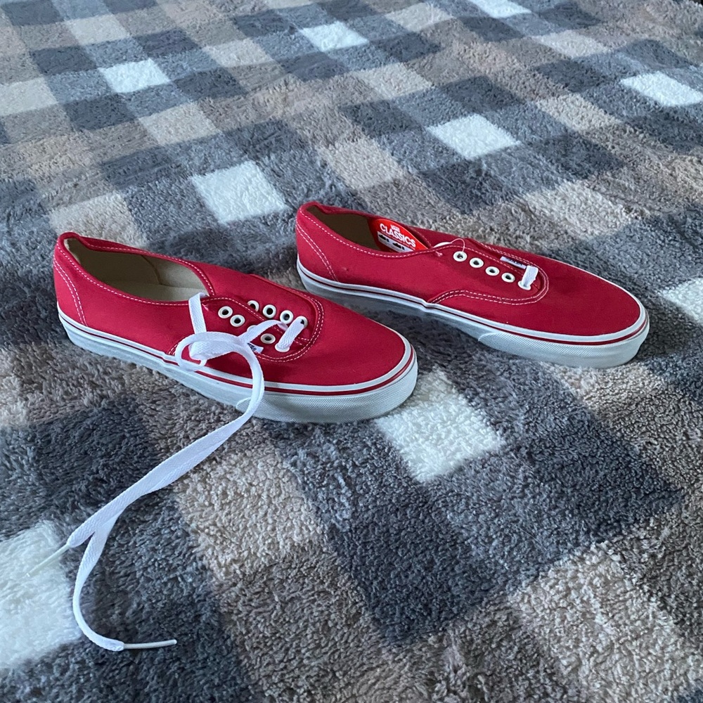 Red Vans - Picture 3 of 3